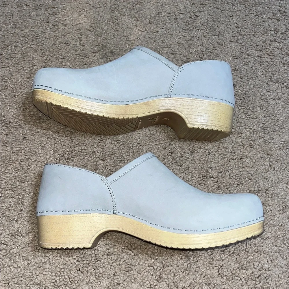 Madewell x Dansko Brenna Suede Clogs Grey 40 / 10 - 10.5 - Picture 4 of 11